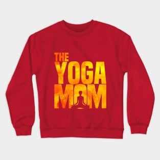 Womens Yoga Mom-Meditation Namaste Mothers Day Gift T Shirt Crewneck Sweatshirt